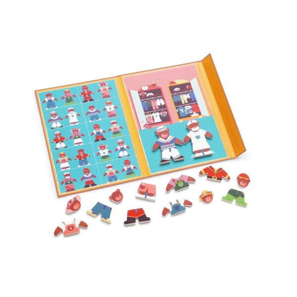 Viste al Oso Juego Magnético Scratch