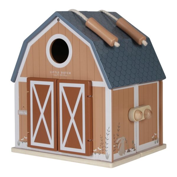 Granja Casa de Muñecas Madera Portable FSC Little Dutch - Imagen 3