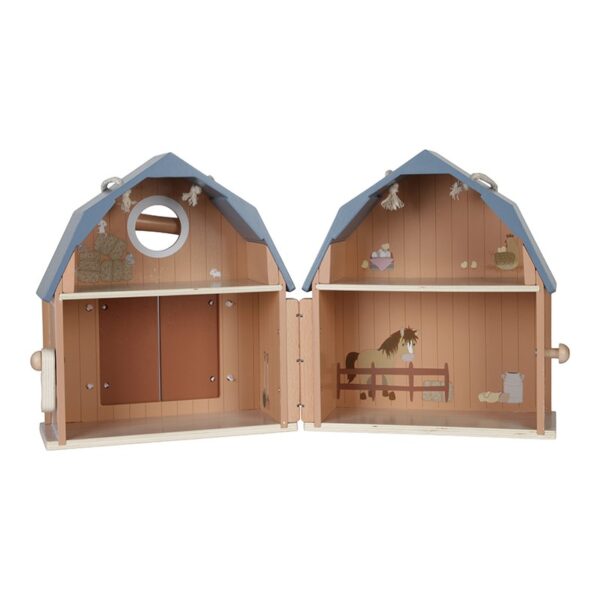 Granja Casa de Muñecas Madera Portable FSC Little Dutch - Imagen 6