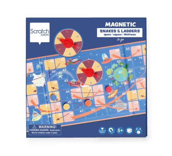 Juego Magnético de Viaje Ser & Escalera Scratch - Imagen 2