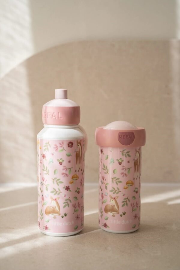 Botella Campus Pop Up 400 ML Fairy Garden Little Dutch - Imagen 3