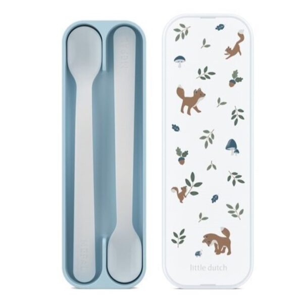 Set de Cuchara Papilla MIO Forest Friends Little Dutch