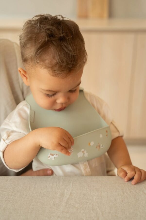 Babero Silicona MIO Pequeña Granja Little Dutch - Imagen 3