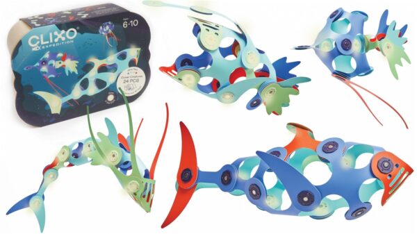 Ocean Creatures Pack Clixo - Imagen 3