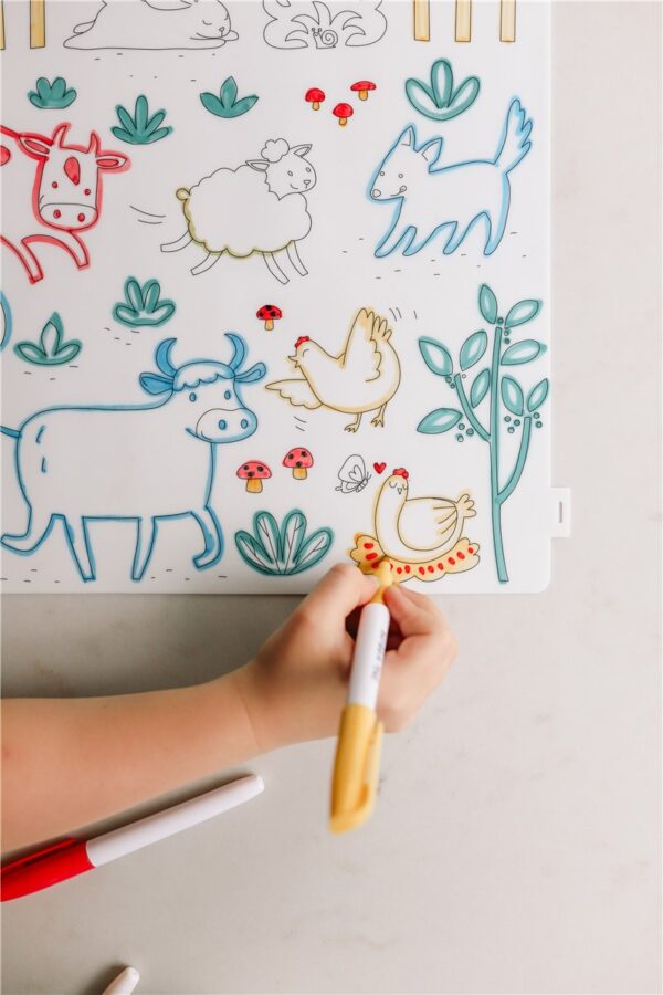 Scribble "En la Granja" 4 rotul. - Imagen 4