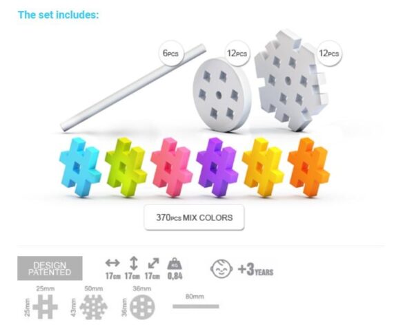 MELI Basic Constructor 400pcs - Imagen 4