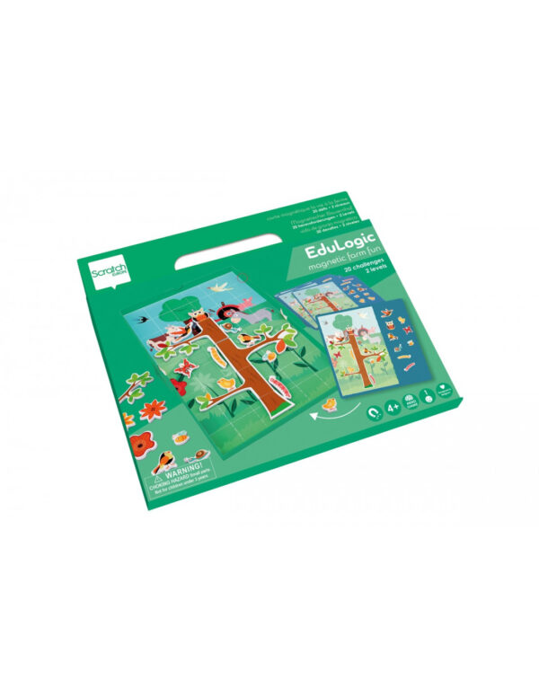 Juego Magnético Granja Divertida Edulogic Scratch - Imagen 2