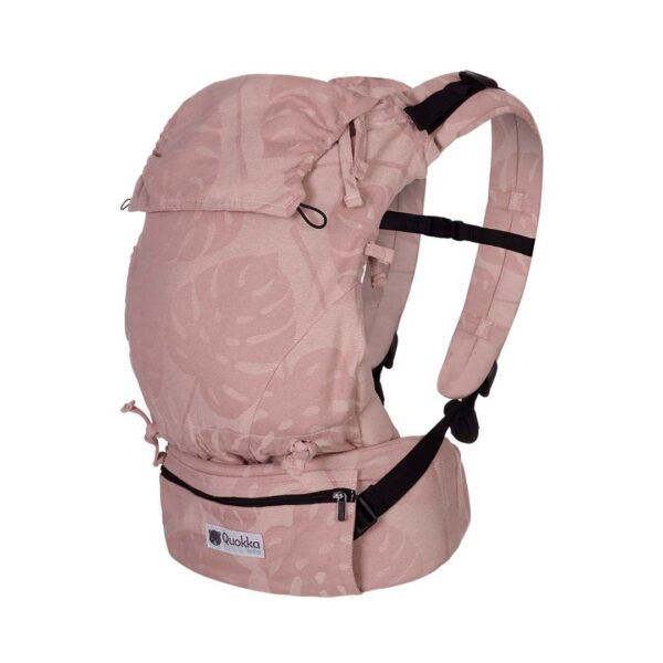 Mochila Portabebés Quokkababy E-Carrier Delicious Pink - Imagen 2