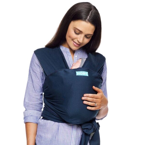 Fular Portabebés Elástico Moby Wrap Classic Midnight