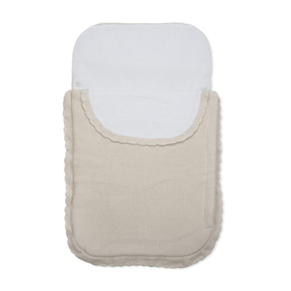 Saco Cuco Tricot Beige