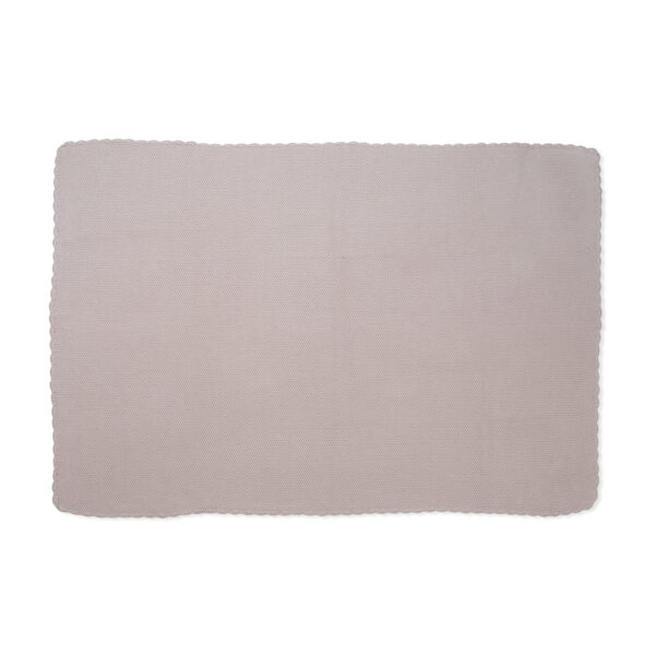 Manta Tricot Rosa - Imagen 3