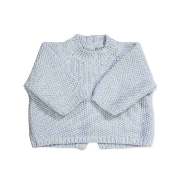 Set Tricot Jersey + Ranita + Body Bámbula Azul 0-1 M 56CM - Imagen 4