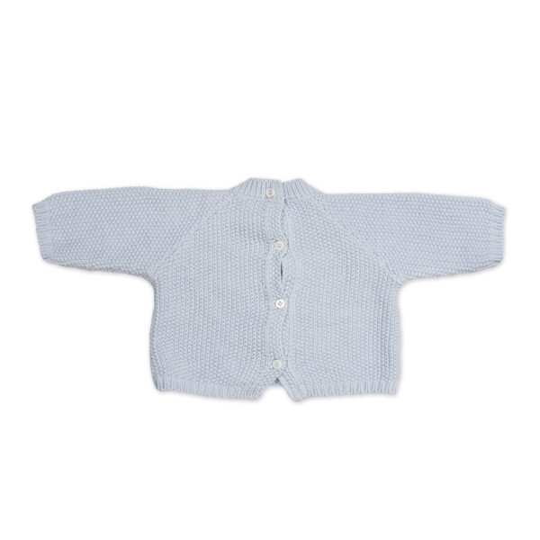 Set Tricot Jersey + Ranita + Body Bámbula Azul 0-1 M 56CM - Imagen 5