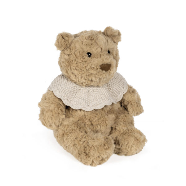 Oso Peluche Tricot Beige - Imagen 2