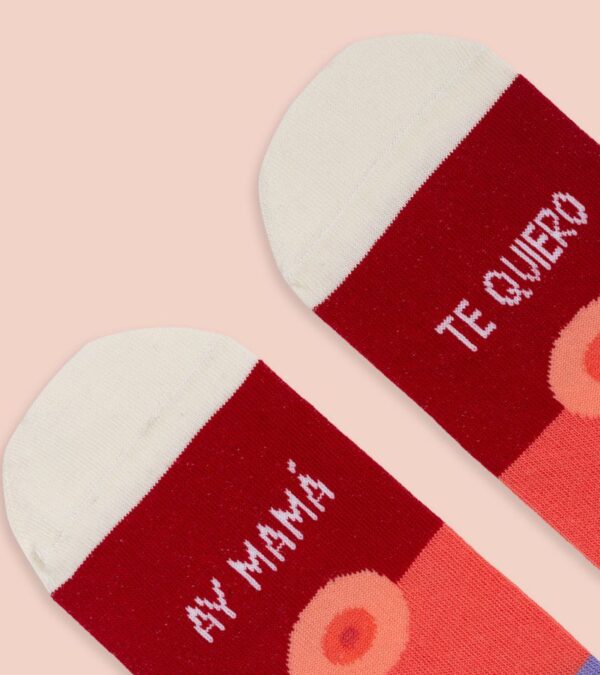 Calcetines "Ay mamá te quiero" T 36-41 - Imagen 2