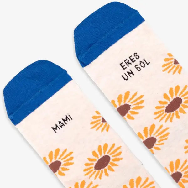 Calcetines "Mami eres un sol" T 36-41 - Imagen 5