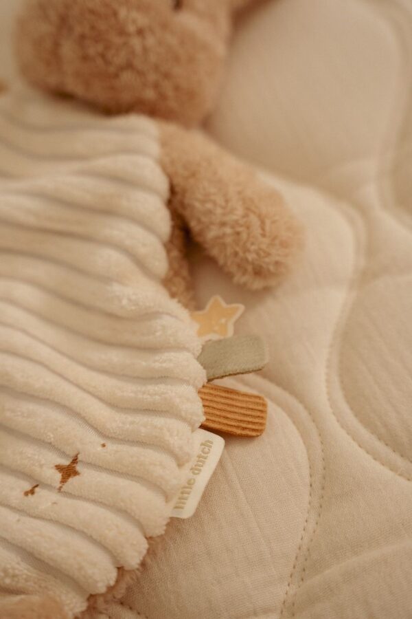 Doudou Conejito Textura New Born Natural Little Dutch - Imagen 3
