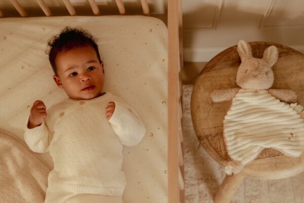 Doudou Conejito Textura New Born Natural Little Dutch - Imagen 6