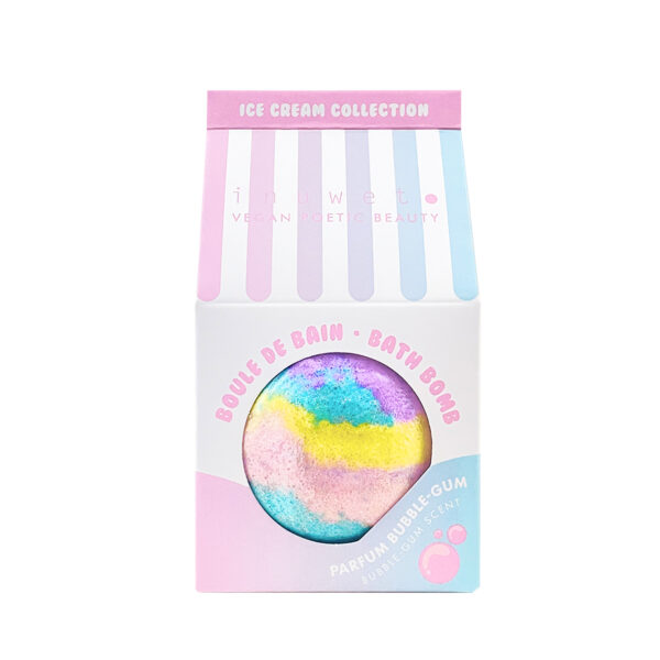 Bomba de baño colección helado - aroma chicle - Imagen 2