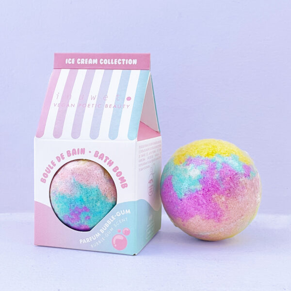 Bomba de baño colección helado - aroma chicle