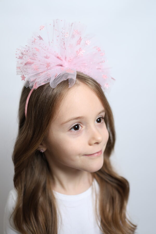 Diadema Alice Lady Penelope - Estrellas Rosas - Imagen 3