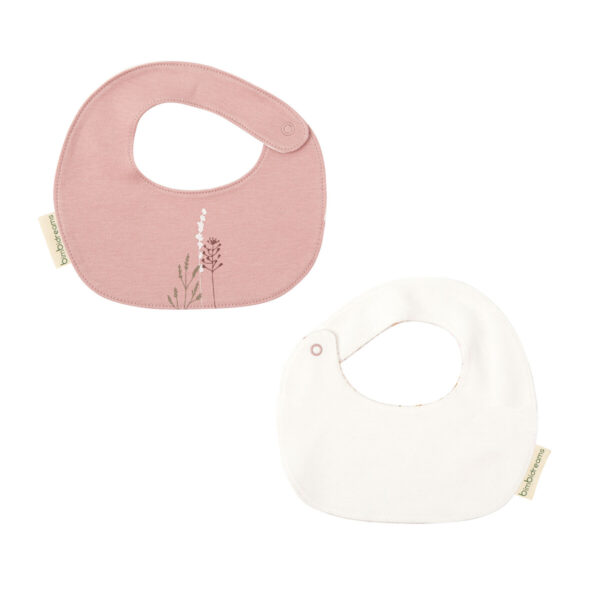 Pack 2 baberos Niza B/Lila Bimbidreams