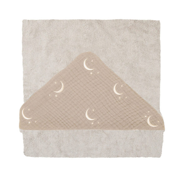 Capa Baño 75x75 Matalase Beig/Gris Bimbidreams