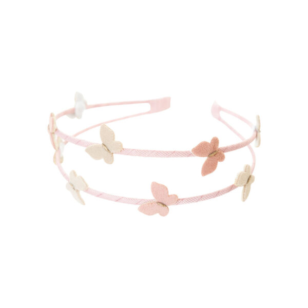 Diadema Alice Mariposas doble