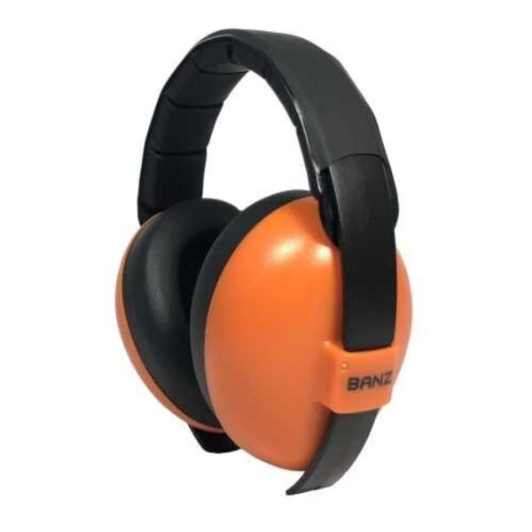 Auriculares Banz Anti Ruido Naranja Baby