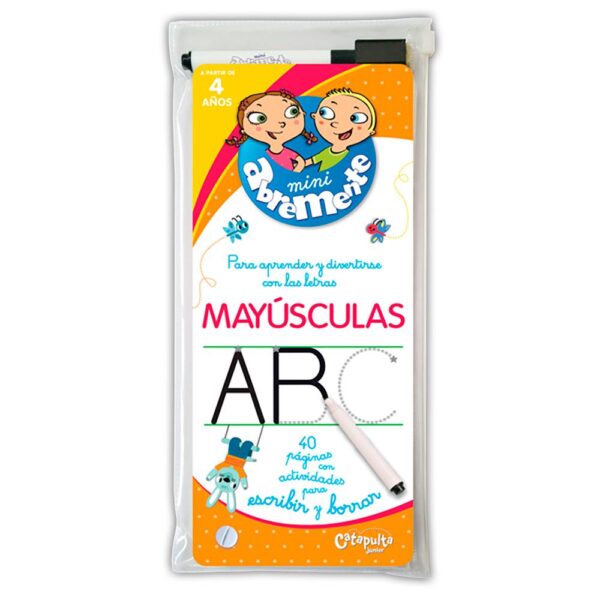 Abremente para escribir y borrar - mayúsculas