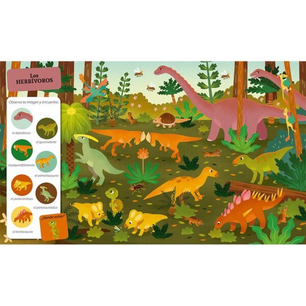 Busca y encuentra para los más pequeños. los dinosaurios - Imagen 2