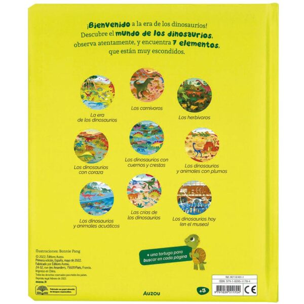 Busca y encuentra para los más pequeños. los dinosaurios - Imagen 3