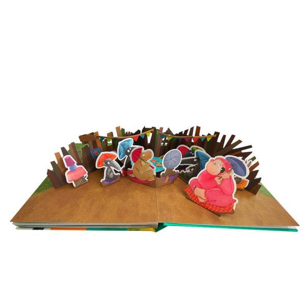 El lobo que dominó sus emociones, libro pop-up - Imagen 3