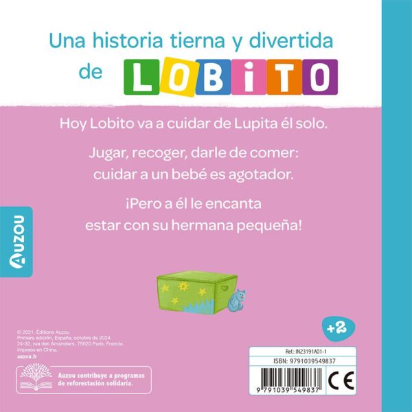 Lobito quiere mucho a su hermanita - Imagen 2