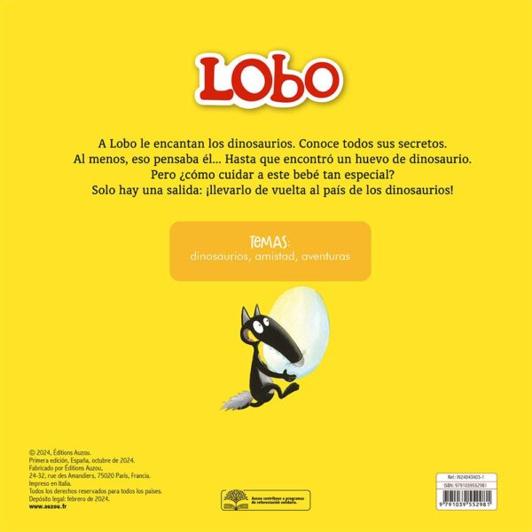 El lobo que adoraba los dinosaurios - Imagen 2