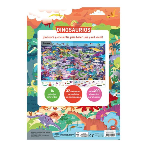 Busca y encuentra dinosaurios - Imagen 2