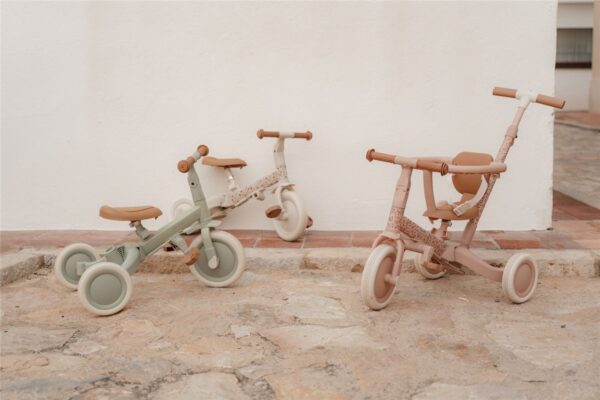 Triciclo con Barra Blanca Little Dutch - Imagen 7