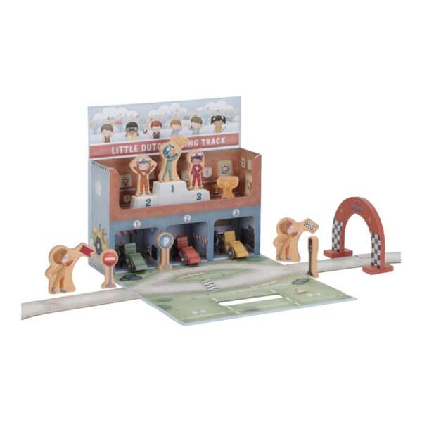 Caja de Juego con Pista de Carreras Little Dutch - Imagen 5