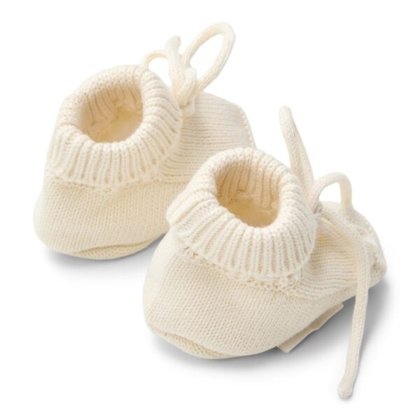 Botas de Punto Blanco Roto Little Dutch - Imagen 2
