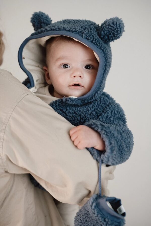 Buzo Teddy Azul Piedra Little Dutch - Imagen 4
