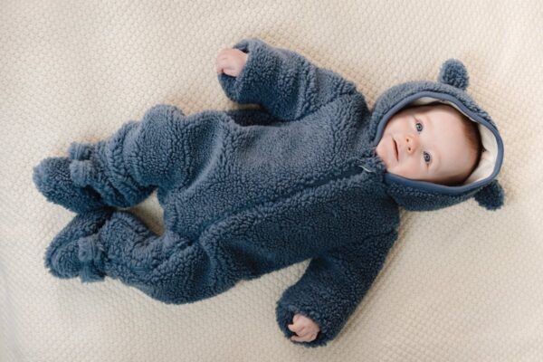 Buzo Teddy Azul Piedra Little Dutch - Imagen 3