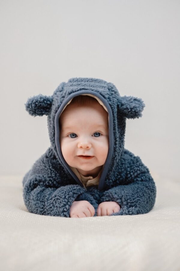 Buzo Teddy Azul Piedra Little Dutch - Imagen 2