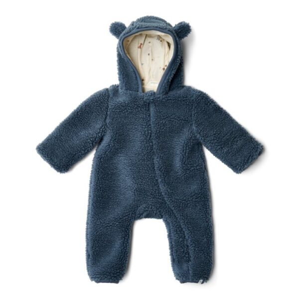Buzo Teddy Azul Piedra Little Dutch
