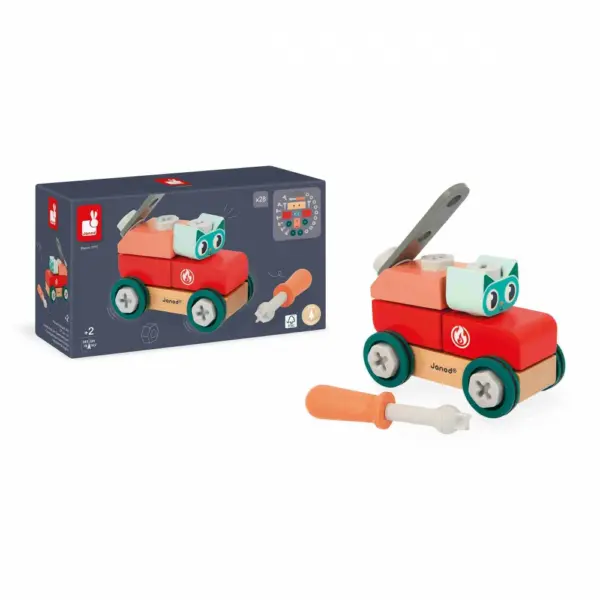 Coche Gato Brico'Kids Janod - Imagen 6
