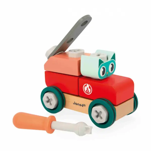 Coche Gato Brico'Kids Janod