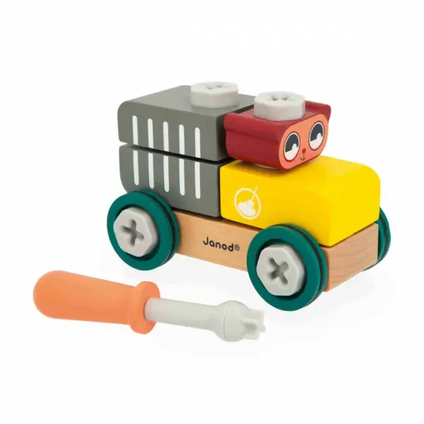 Coche Oso Brico'Kids Janod