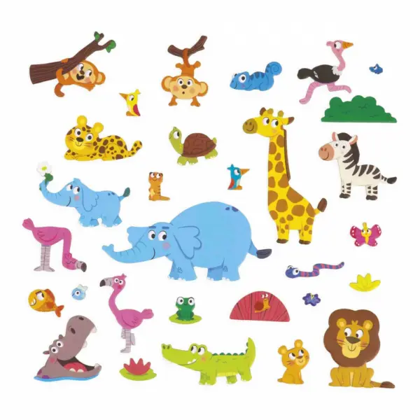 Magneti'stories Animales de África Janod - Imagen 6