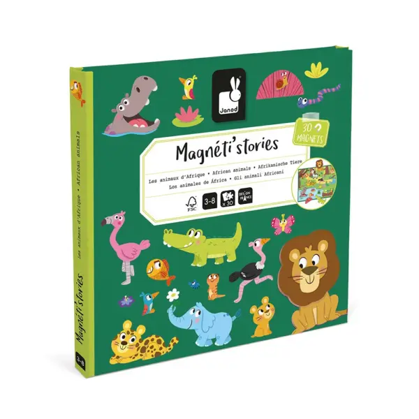 Magneti'stories Animales de África Janod