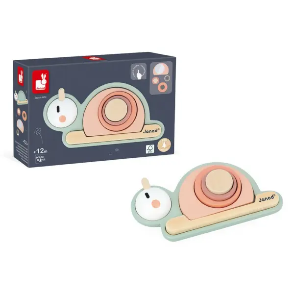 Caracol Sensorial Apilable Janod - Imagen 5