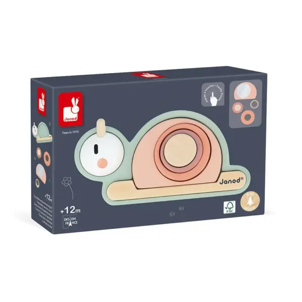 Caracol Sensorial Apilable Janod - Imagen 6